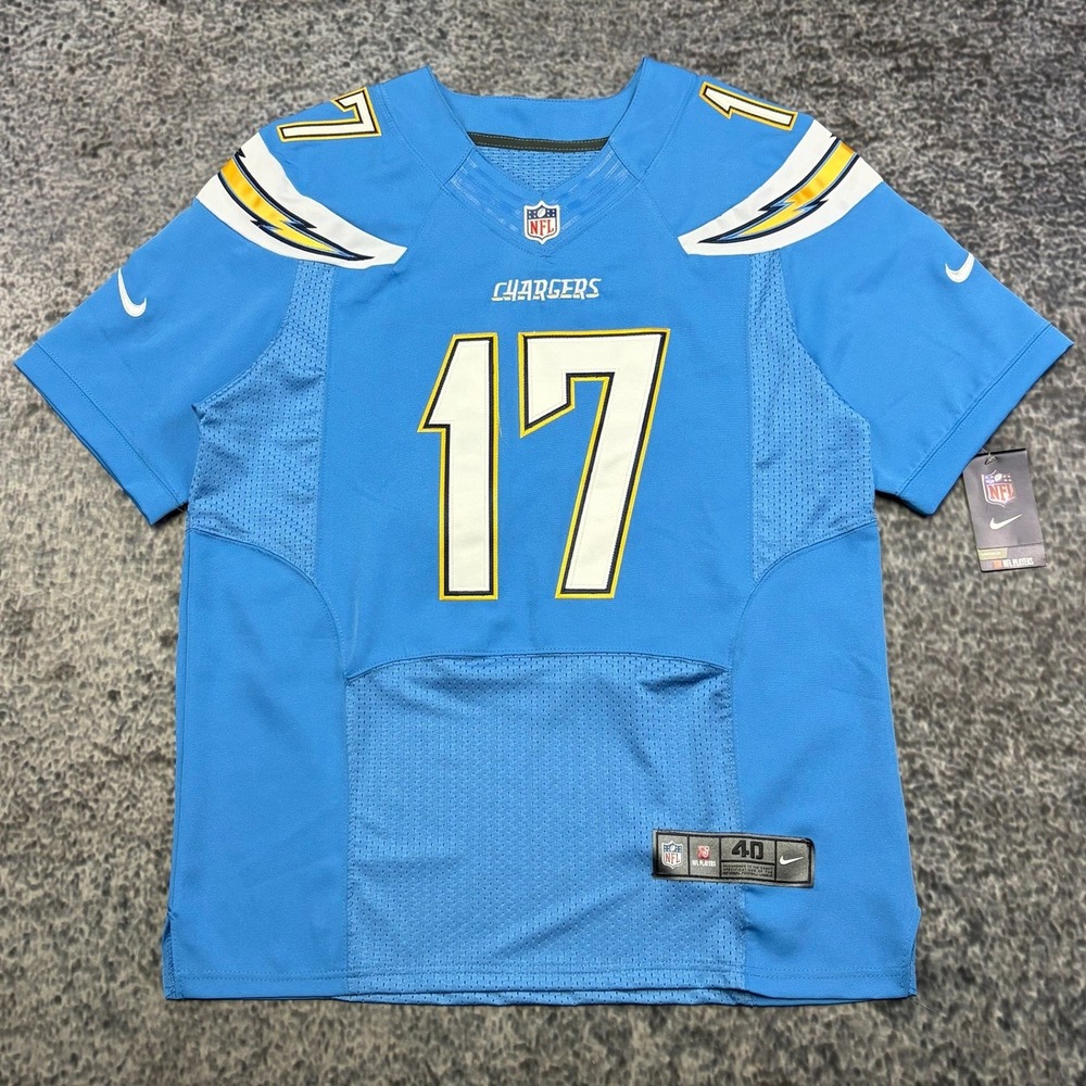 NWT Nike On Field Los Angeles Chargers Philip Rivers Jersey Size 40 Stitched #17